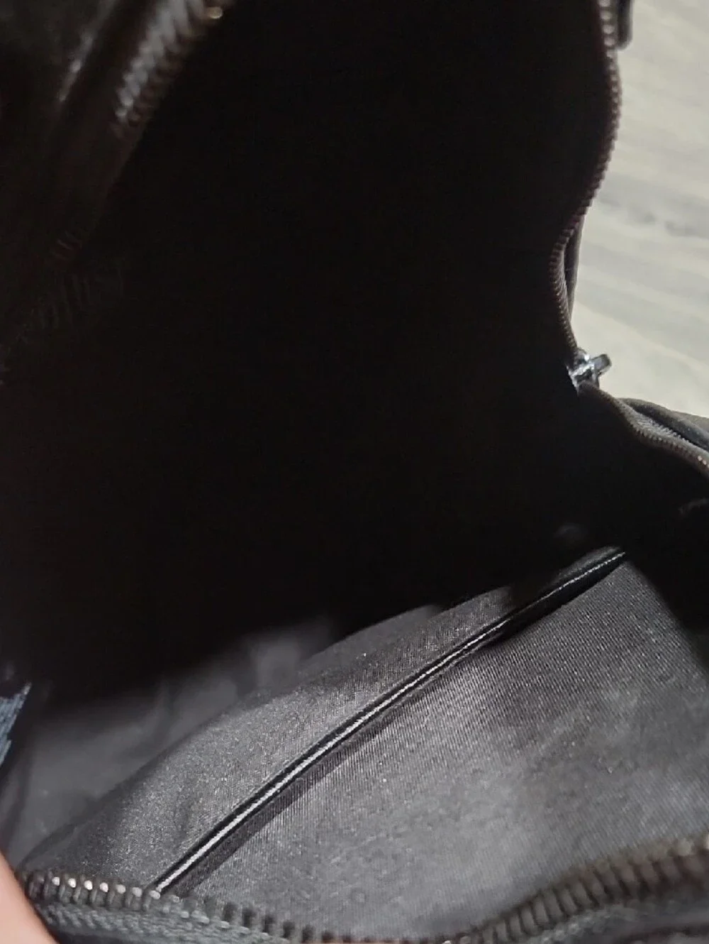 Killstar Black Coffin-Shaped Backpack with Crescent Accent